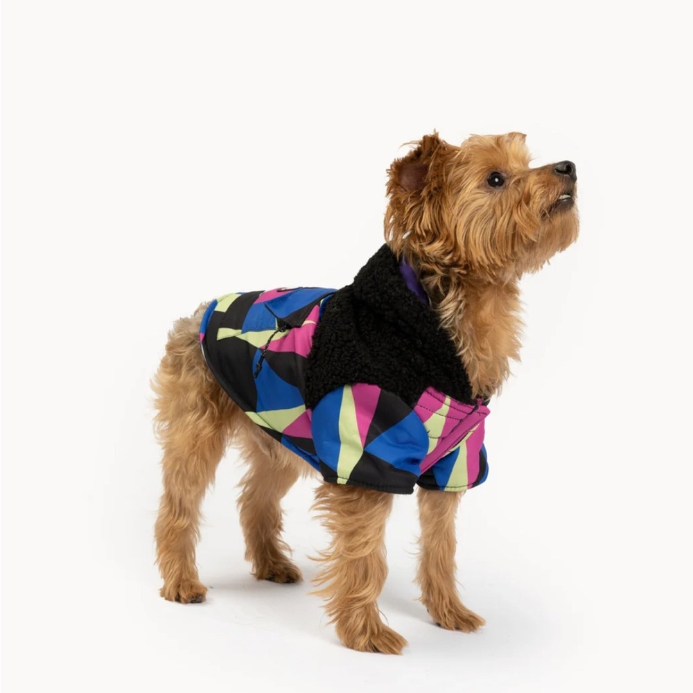 New Silver Paw dog jacket winter Size S